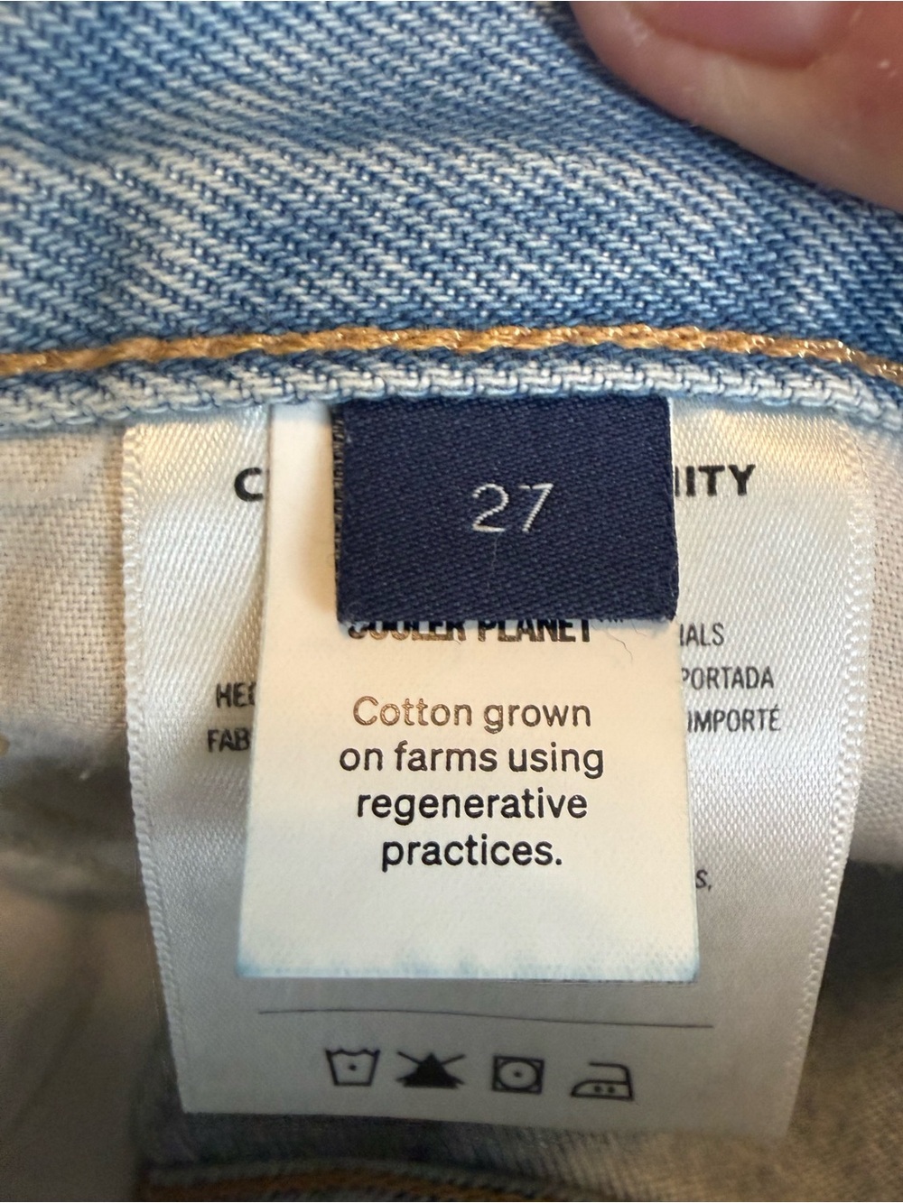 Citizens Of Humanity Jeans Paloma Reworked Wide Leg in Blue - Picture 11 of 11